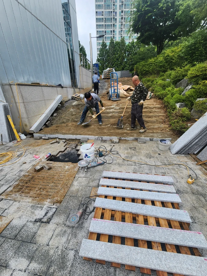 데크판석시공